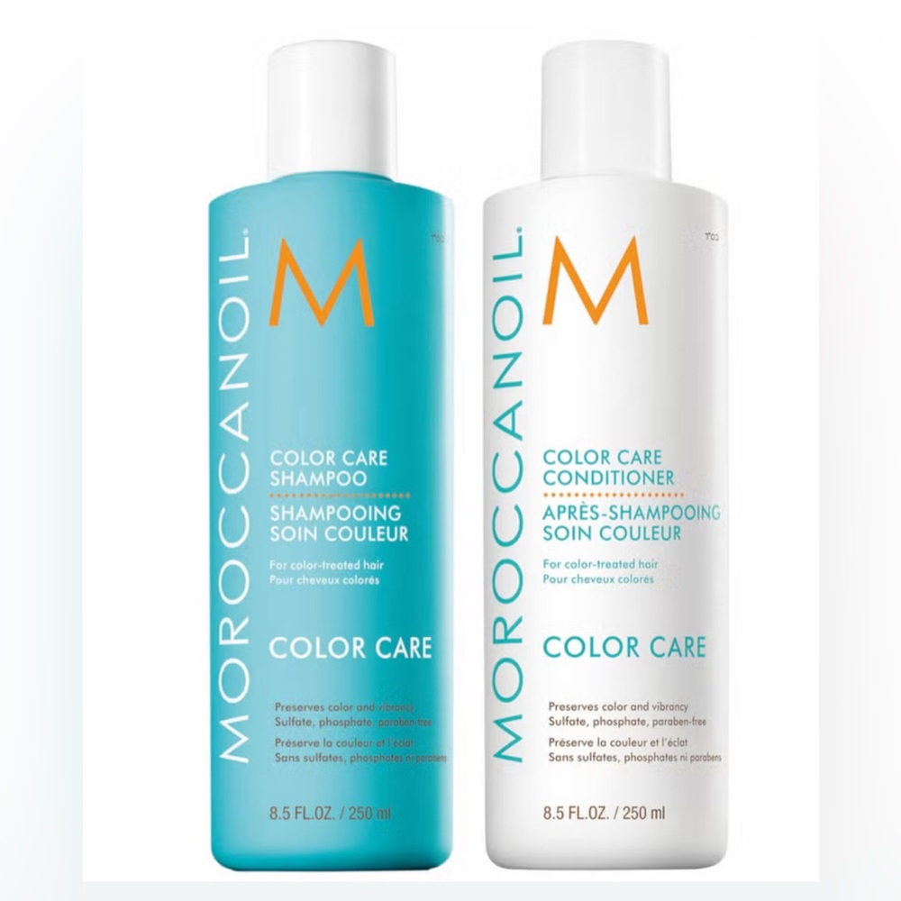 Moroccanoil 3 Piece Set:Shampoo & Conditioner& Frizz Shield